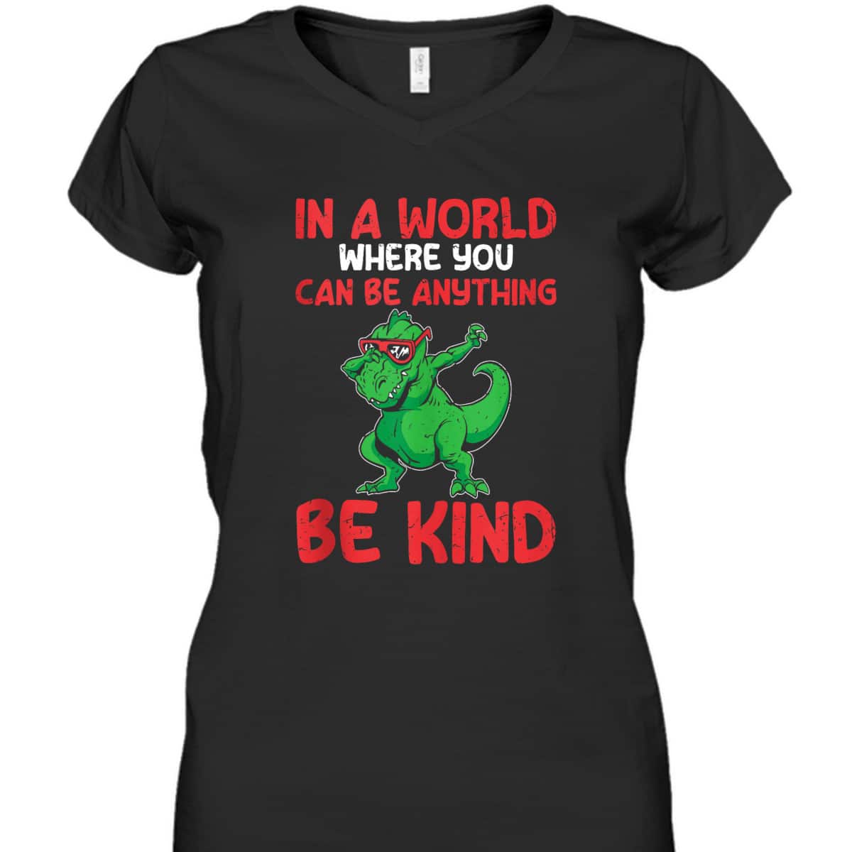 Boys Dino Kids Can Be Anything Be Kind Kindness T-Shirt Boys Dino Kids Can Be Anything Be Kind Kindness T-Shirt