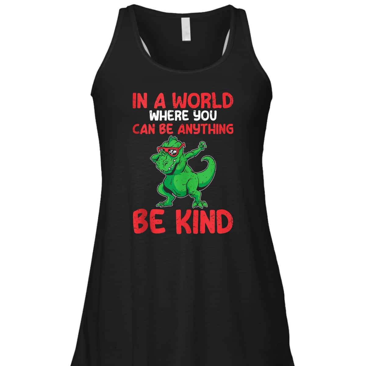 Boys Dino Kids Can Be Anything Be Kind Kindness T-Shirt