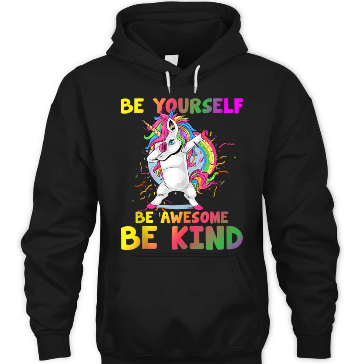 Girls Unicorn Kids Be Yourself Be Awesome Be Kind Kindness T-Shirt Girls Unicorn Kids Be Yourself Be Awesome Be Kind Kindness T-Shirt