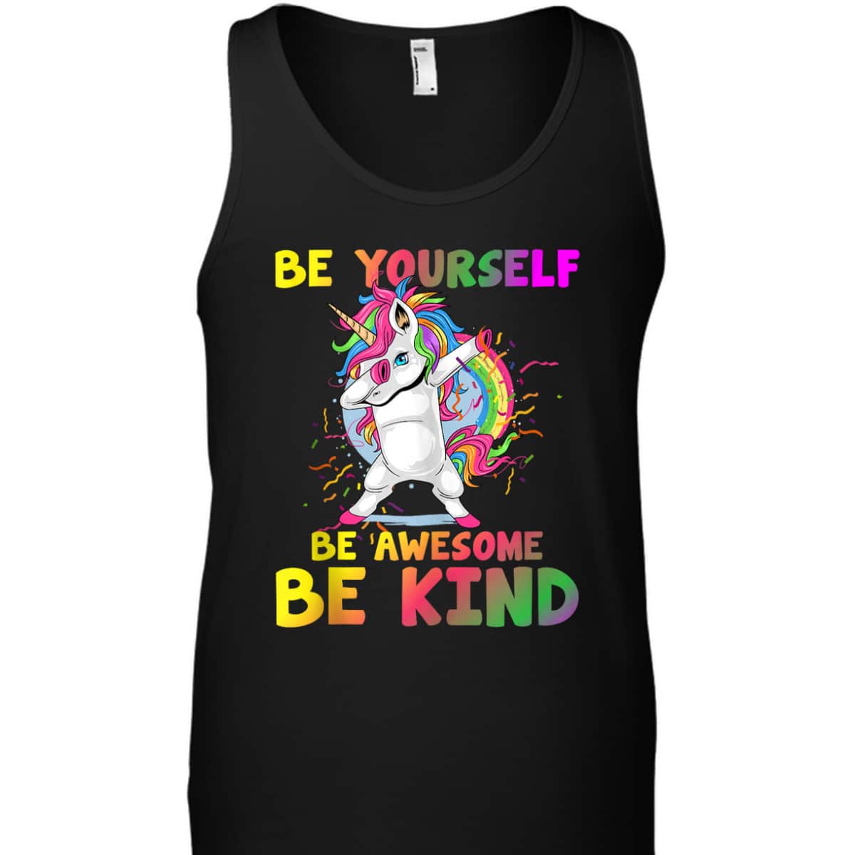 Girls Unicorn Kids Be Yourself Be Awesome Be Kind Kindness T-Shirt Girls Unicorn Kids Be Yourself Be Awesome Be Kind Kindness T-Shirt
