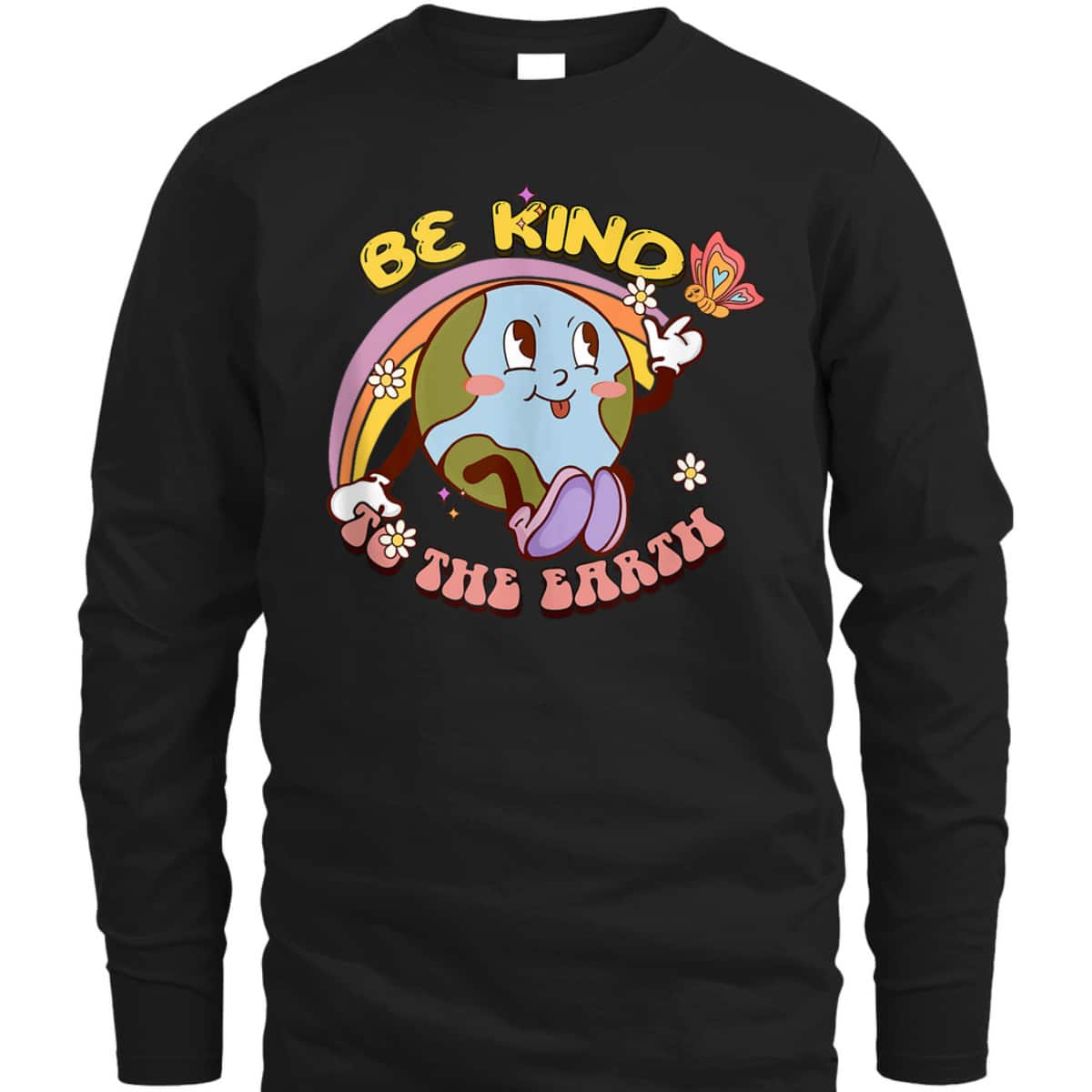 Be Kind To Our Planet Retro Cute Earth Day Save Your Earth T-Shirt Be Kind To Our Planet Retro Cute Earth Day Save Your Earth T-Shirt