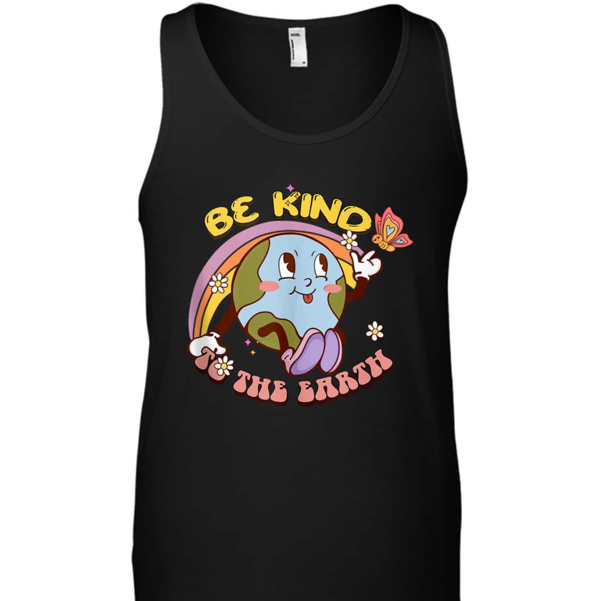 Be Kind To Our Planet Retro Cute Earth Day Save Your Earth T-Shirt