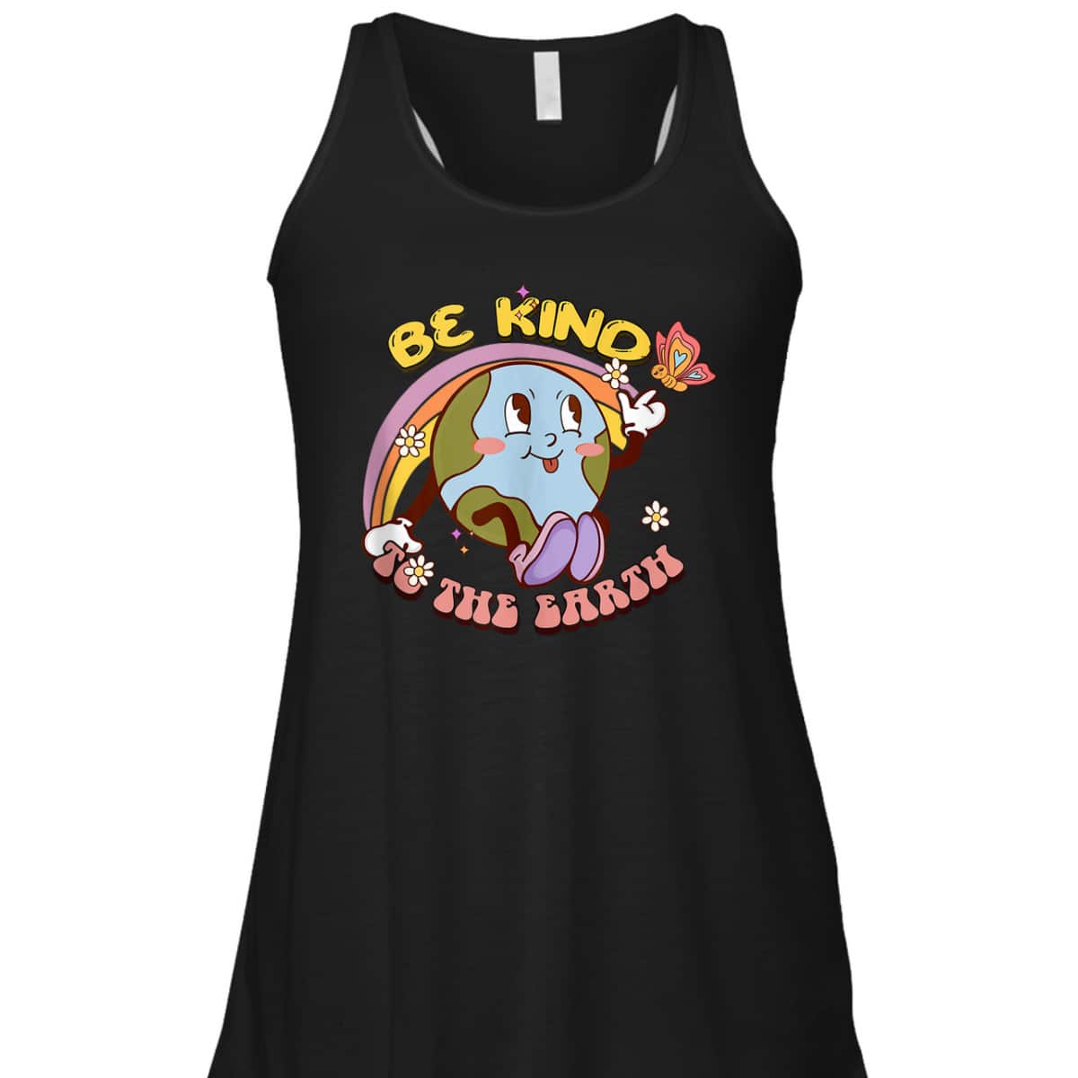 Be Kind To Our Planet Retro Cute Earth Day Save Your Earth T-Shirt