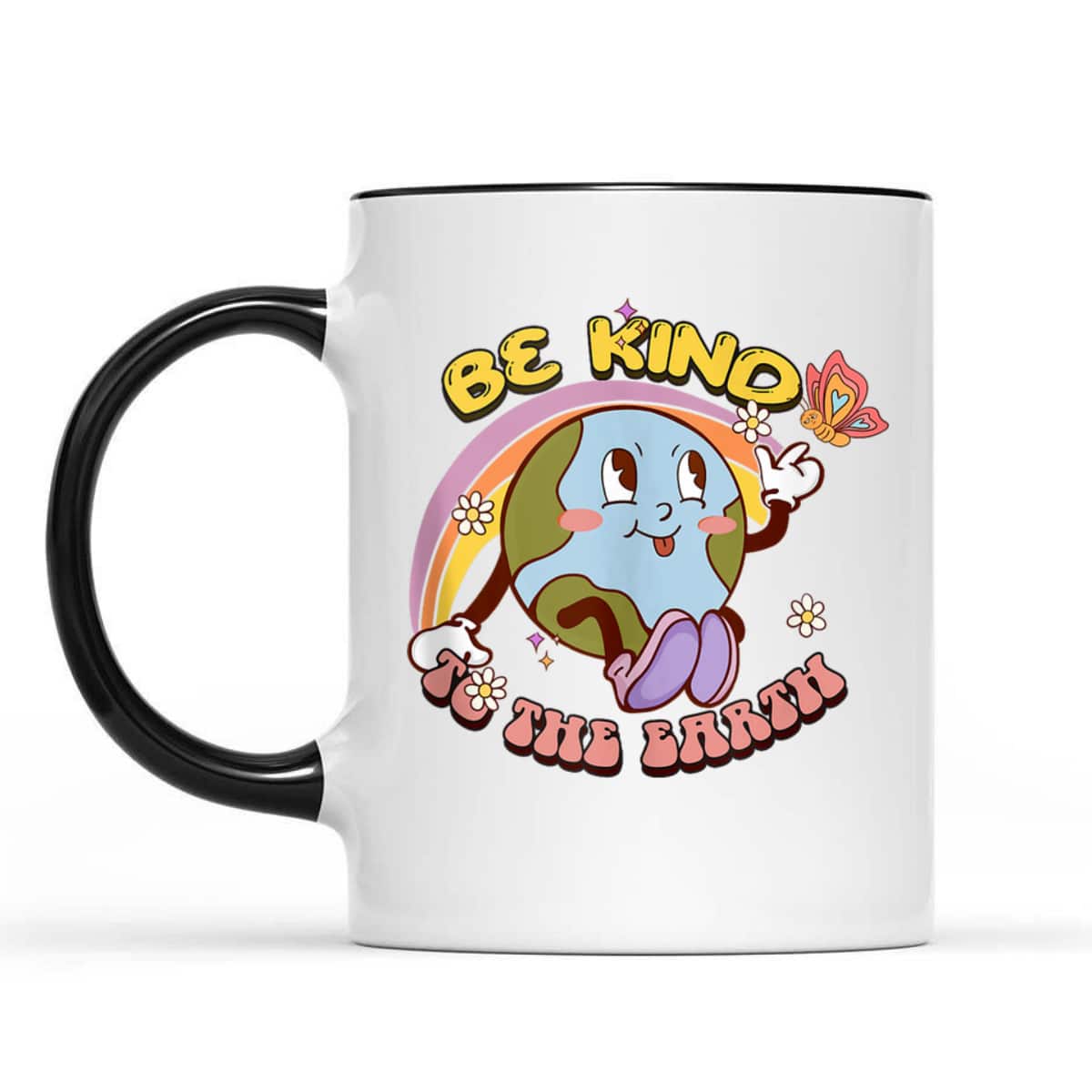 Be Kind To Our Planet Retro Cute Earth Day Save Your Earth T-Shirt