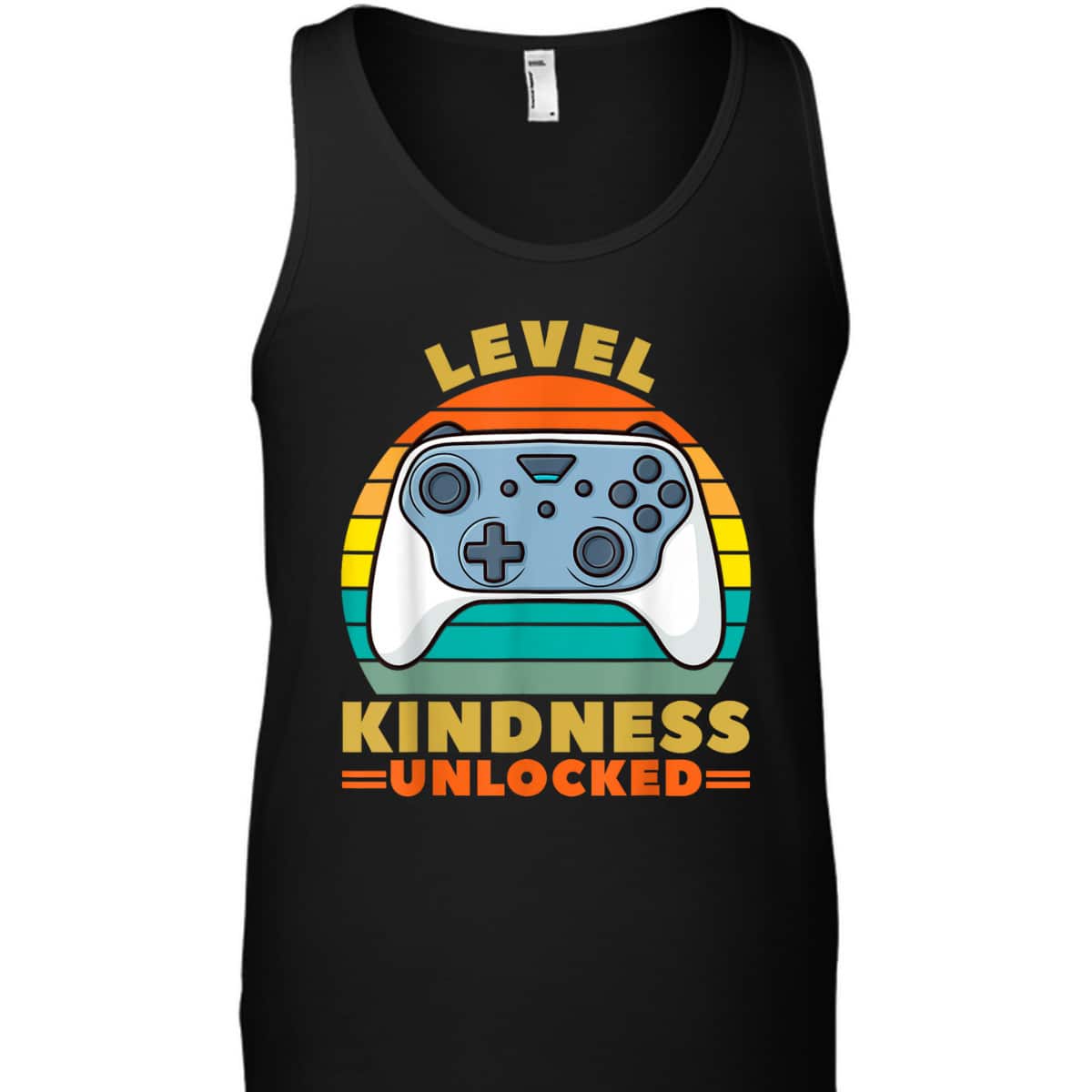 Boys Gaming Ganer Kids Level Kindness Unlocked Kindness T-Shirt