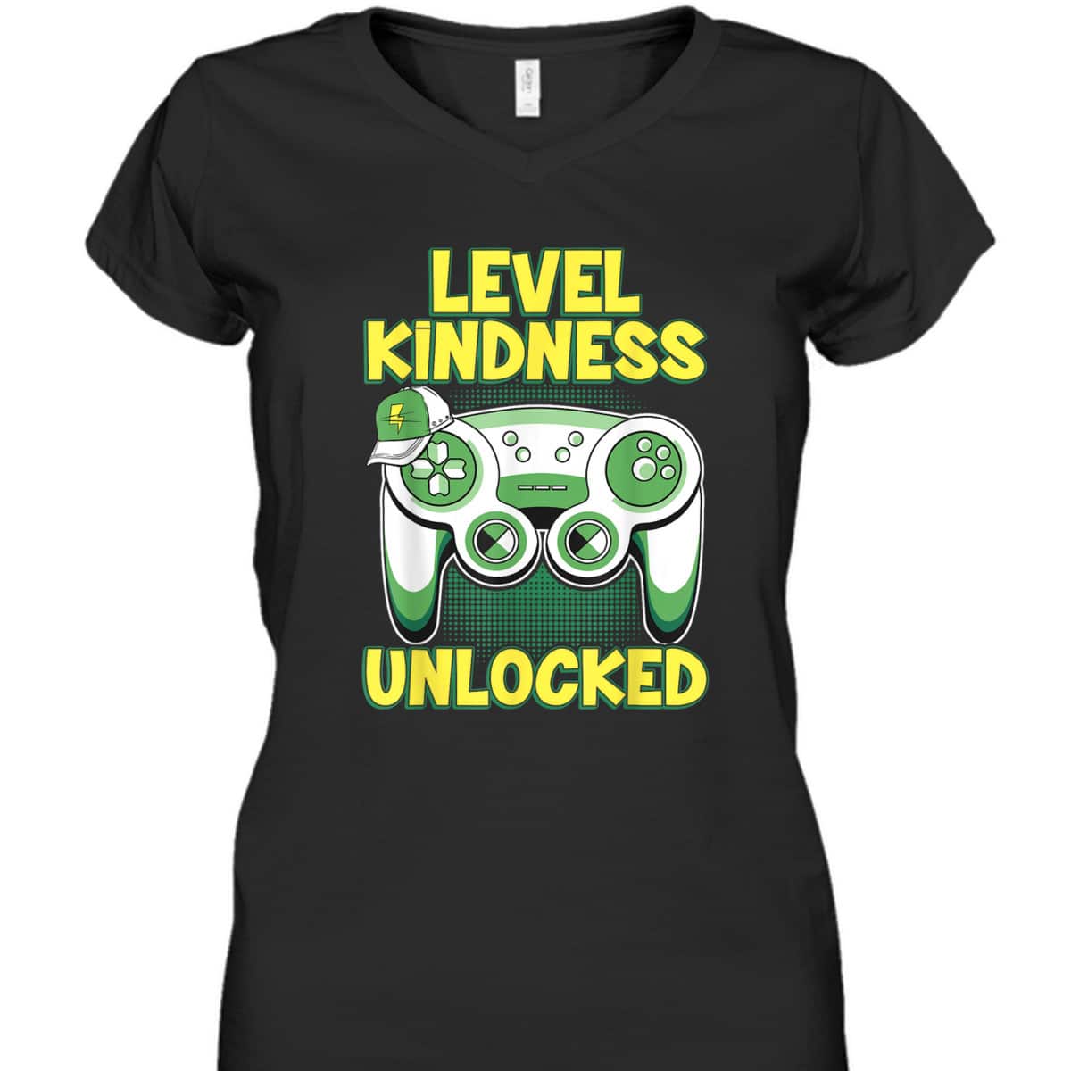Boys Gaming Ganer Kindness Level Kindness Unlocked T-Shirt Boys Gaming Ganer Kindness Level Kindness Unlocked T-Shirt