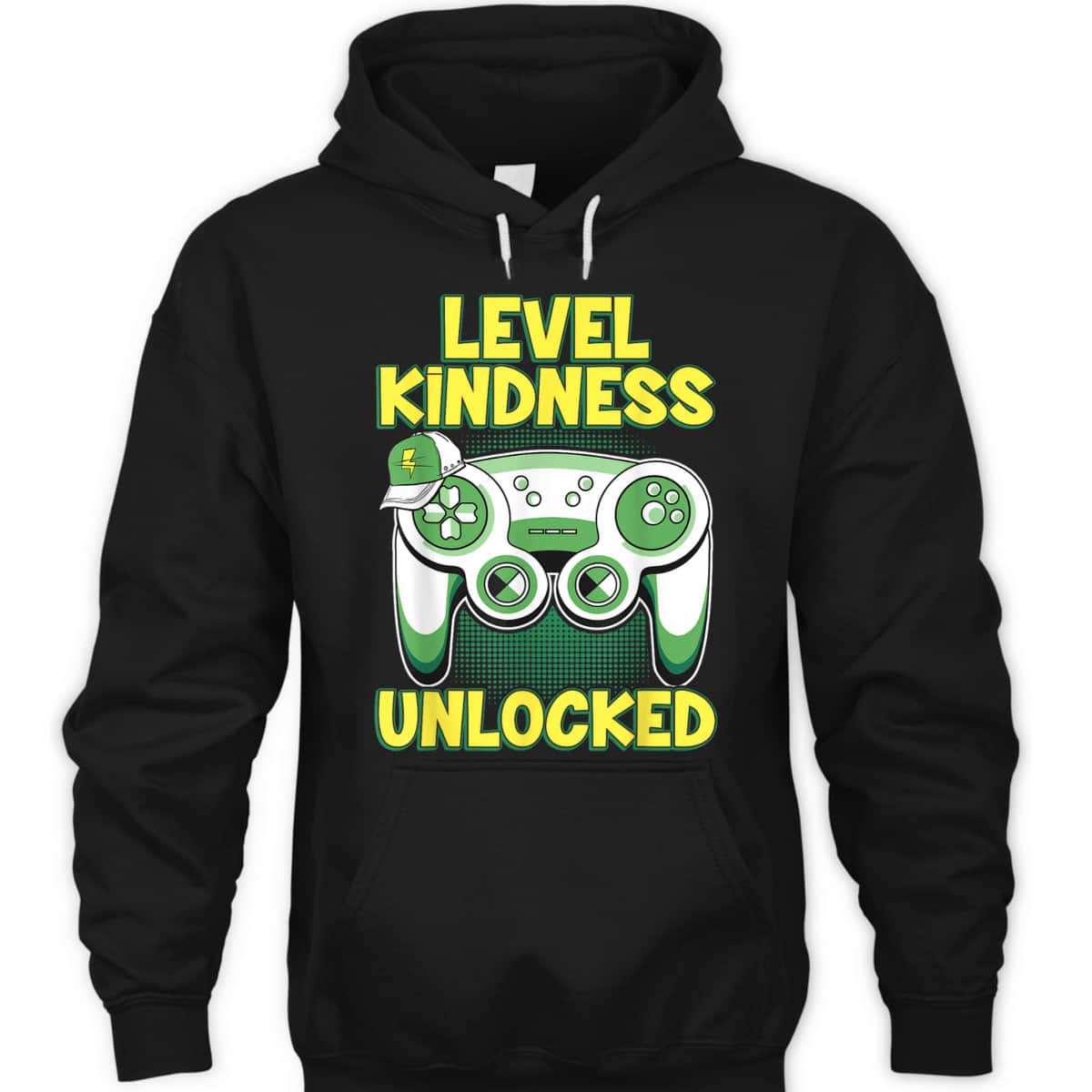 Boys Gaming Ganer Kindness Level Kindness Unlocked T-Shirt