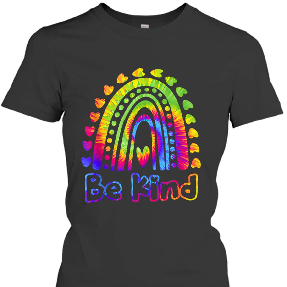 Be Kind Rainbow Distressed Kindness Gift Tie Dye T-Shirt Be Kind Rainbow Distressed Kindness Gift Tie Dye T-Shirt