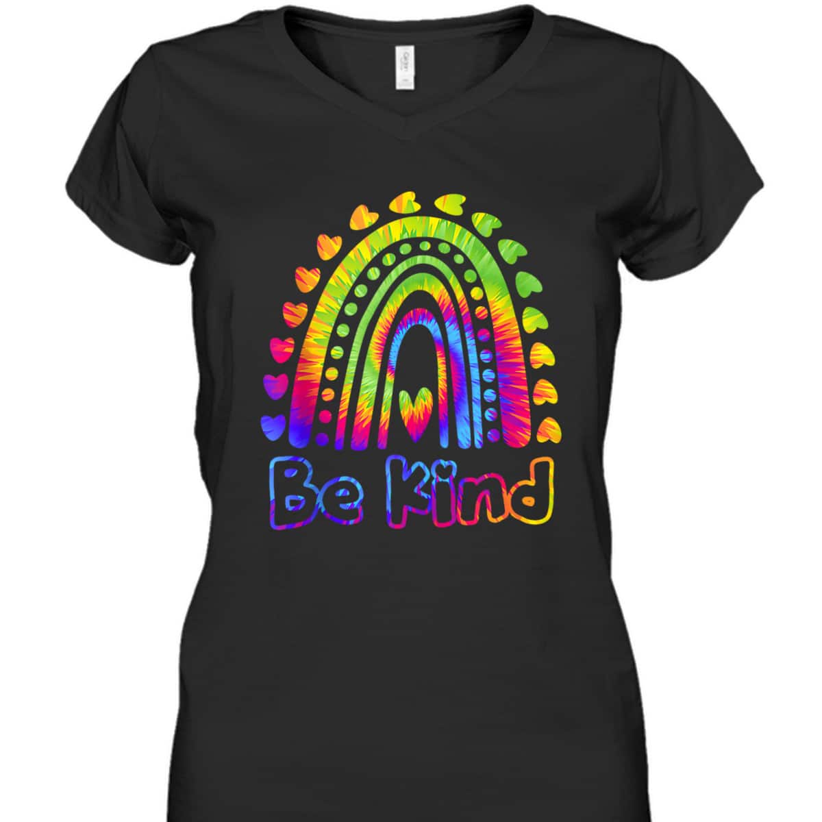Be Kind Rainbow Distressed Kindness Gift Tie Dye T-Shirt Be Kind Rainbow Distressed Kindness Gift Tie Dye T-Shirt