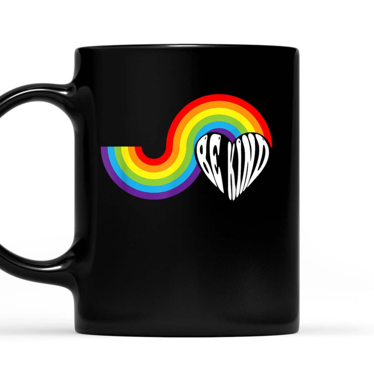 Vintage LGBTQ Be Kind Gay Pride LGBT Ally Rainbow Flag Retro T-Shirt