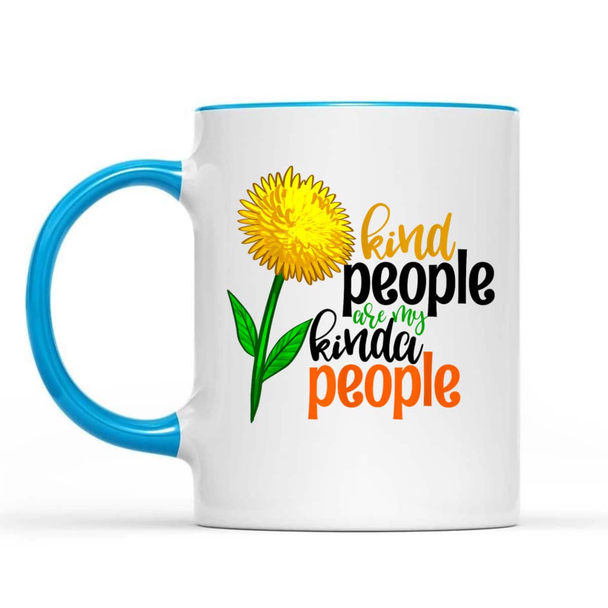 Kind People Are My Kinda People Funny Women Unique Flowers T-Shirt