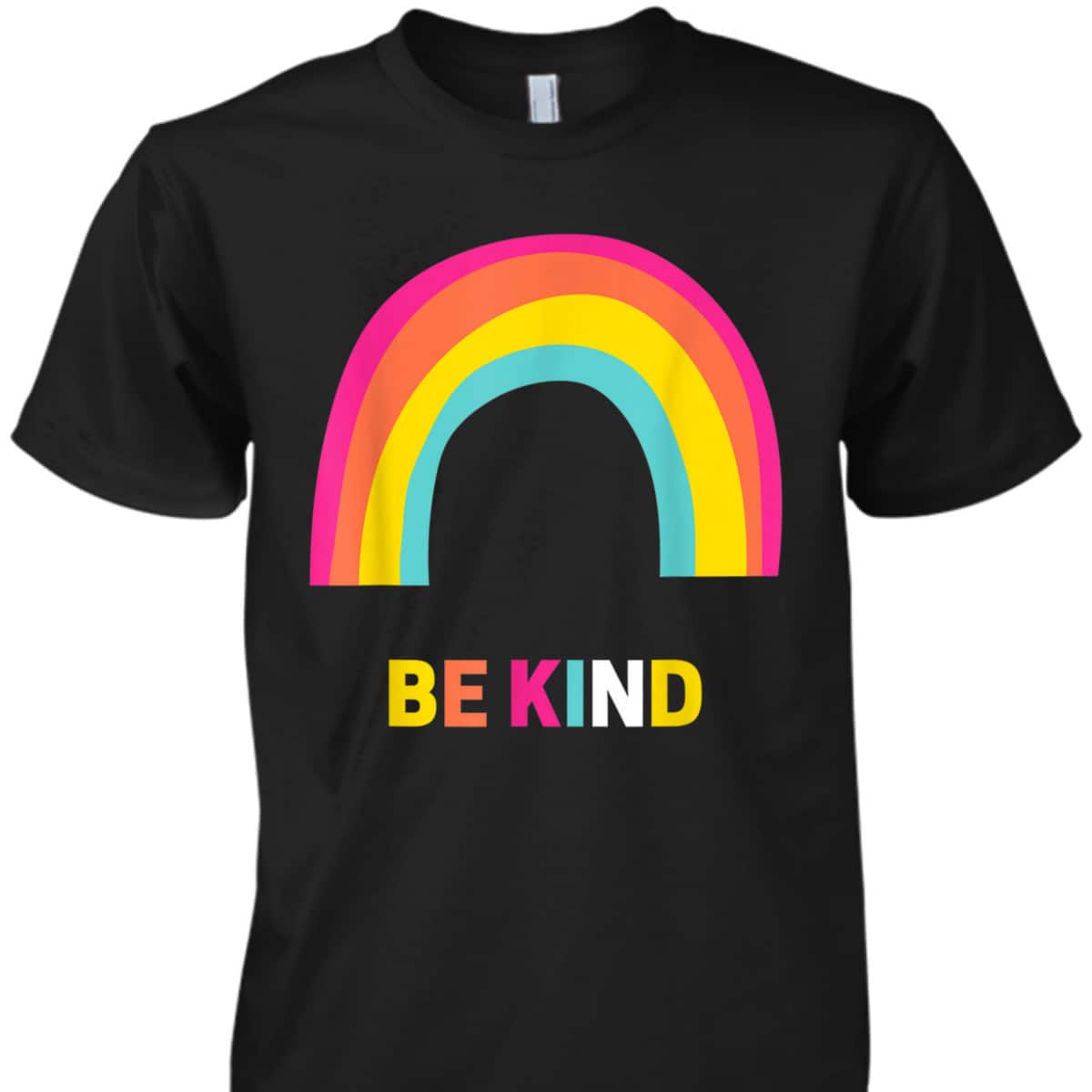 Be Kind Rainbow LGBT Flag LGBT Pride Month Retro Vintage T-Shirt