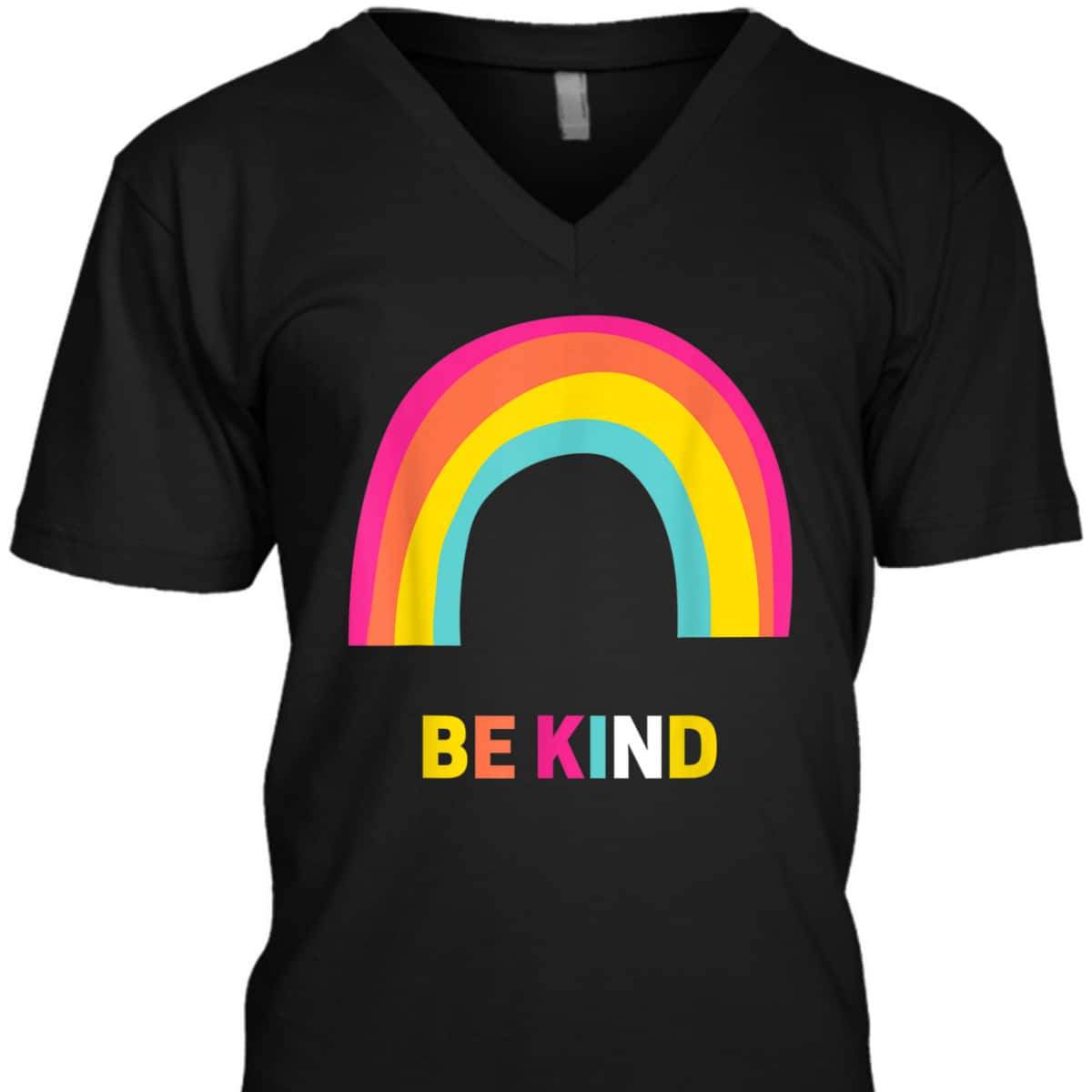 Be Kind Rainbow LGBT Flag LGBT Pride Month Retro Vintage T-Shirt