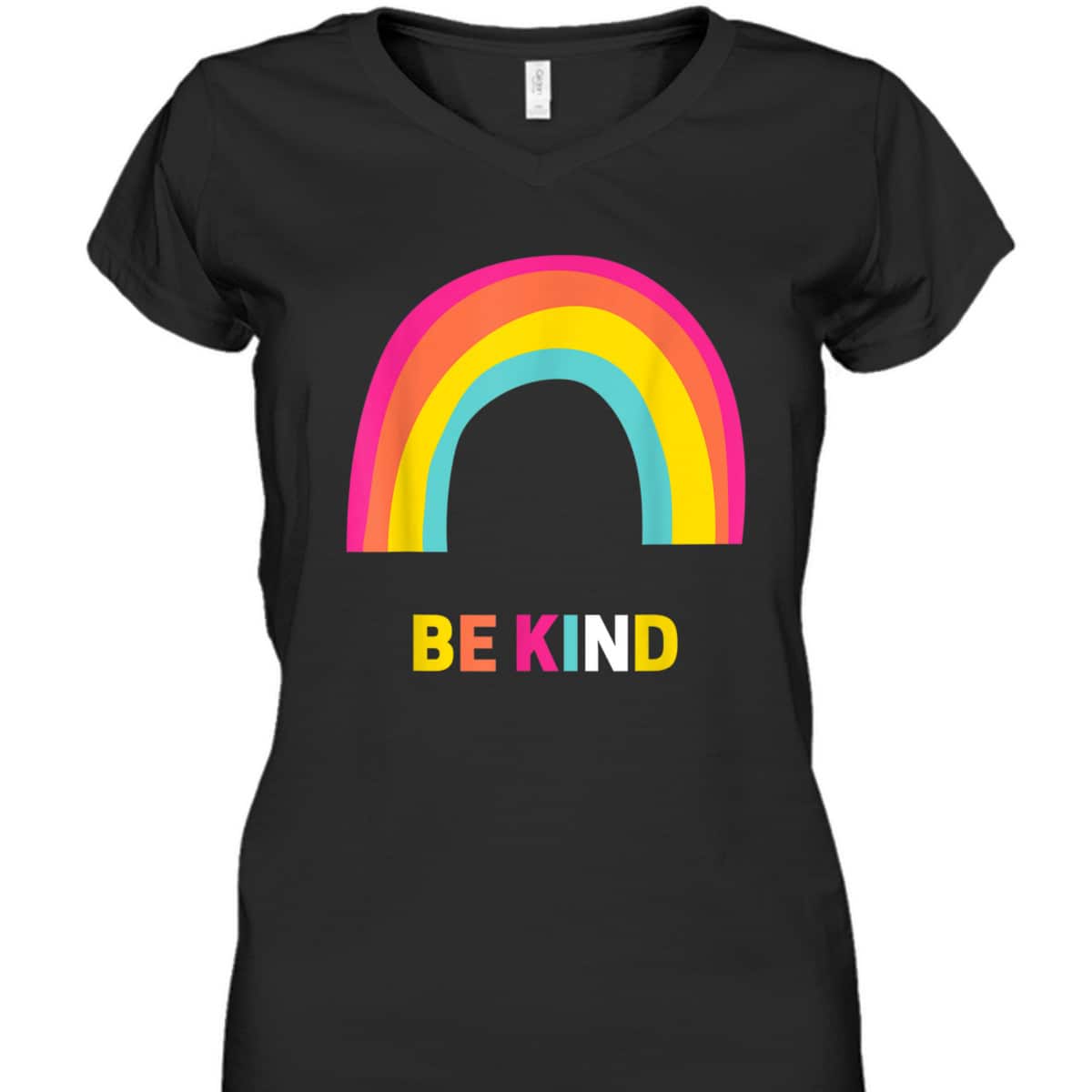 Be Kind Rainbow LGBT Flag LGBT Pride Month Retro Vintage T-Shirt