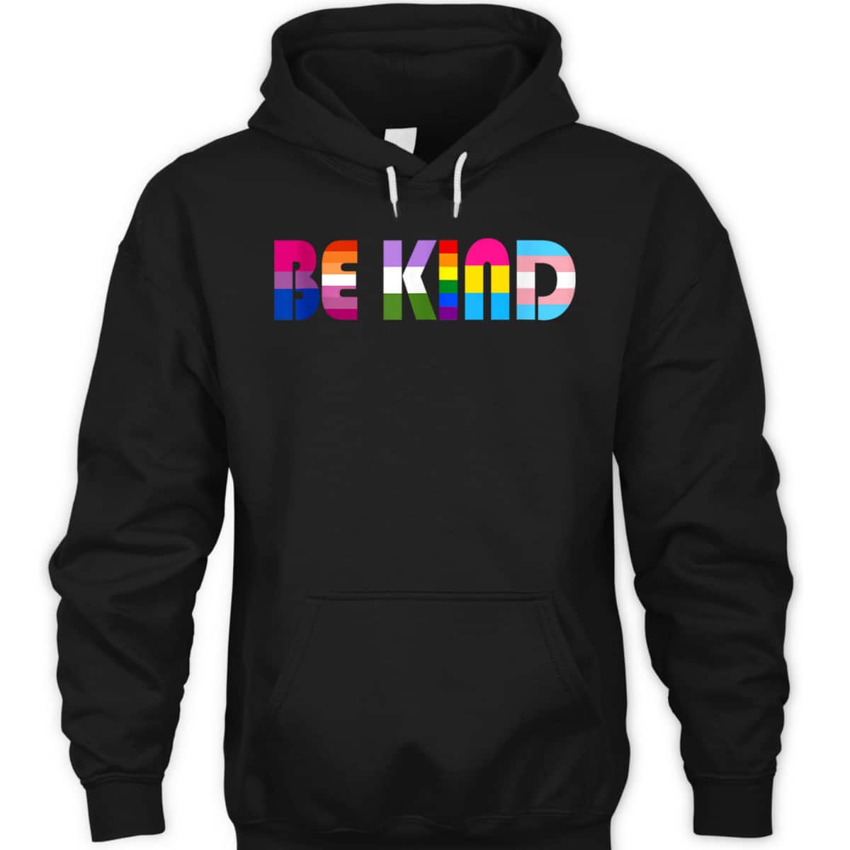 Be Kind LGBT Flag Gay Les Pride Month Transgender Pansexual T-Shirt