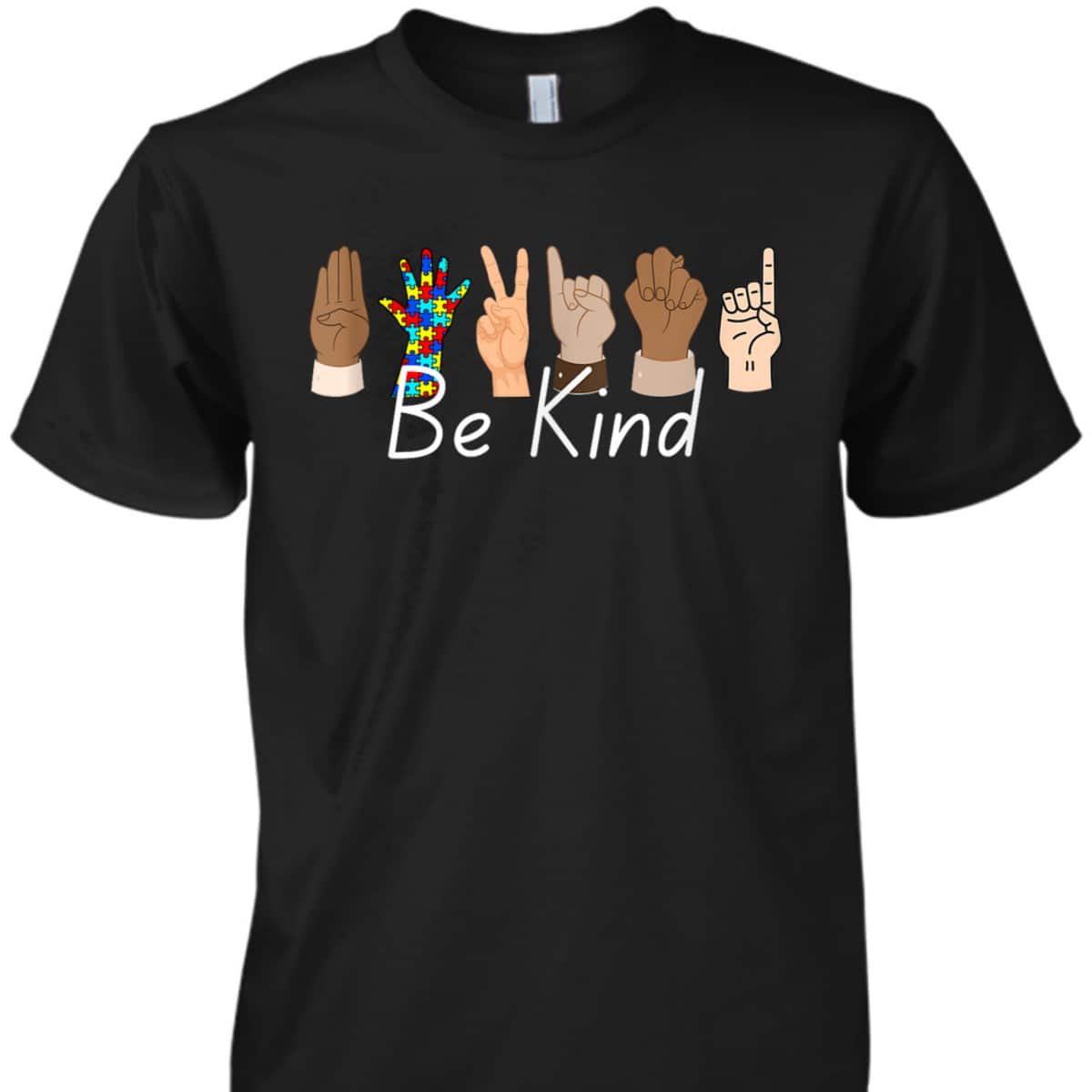 Hand Talking Teachers Interpreter ASL Sign Language Be Kind T-Shirt Hand Talking Teachers Interpreter ASL Sign Language Be Kind T-Shirt