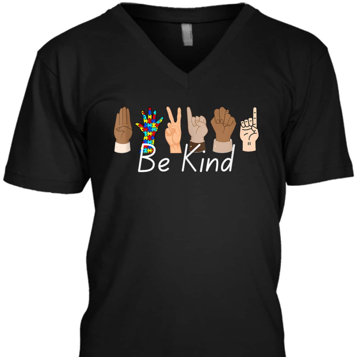 Hand Talking Teachers Interpreter ASL Sign Language Be Kind T-Shirt Hand Talking Teachers Interpreter ASL Sign Language Be Kind T-Shirt