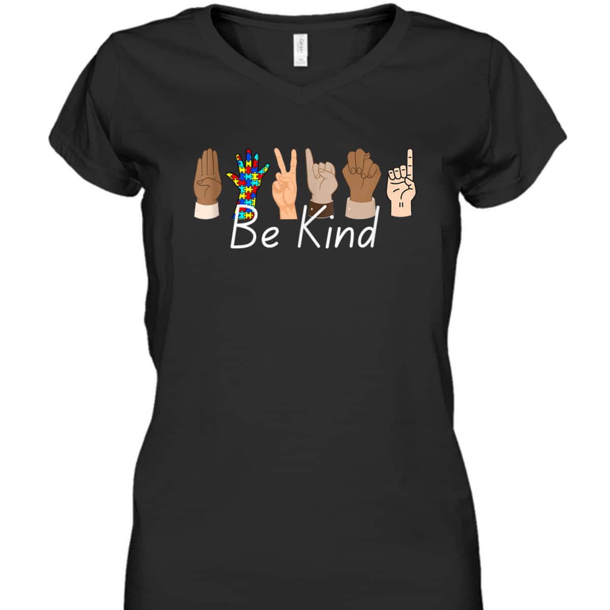 Hand Talking Teachers Interpreter ASL Sign Language Be Kind T-Shirt Hand Talking Teachers Interpreter ASL Sign Language Be Kind T-Shirt