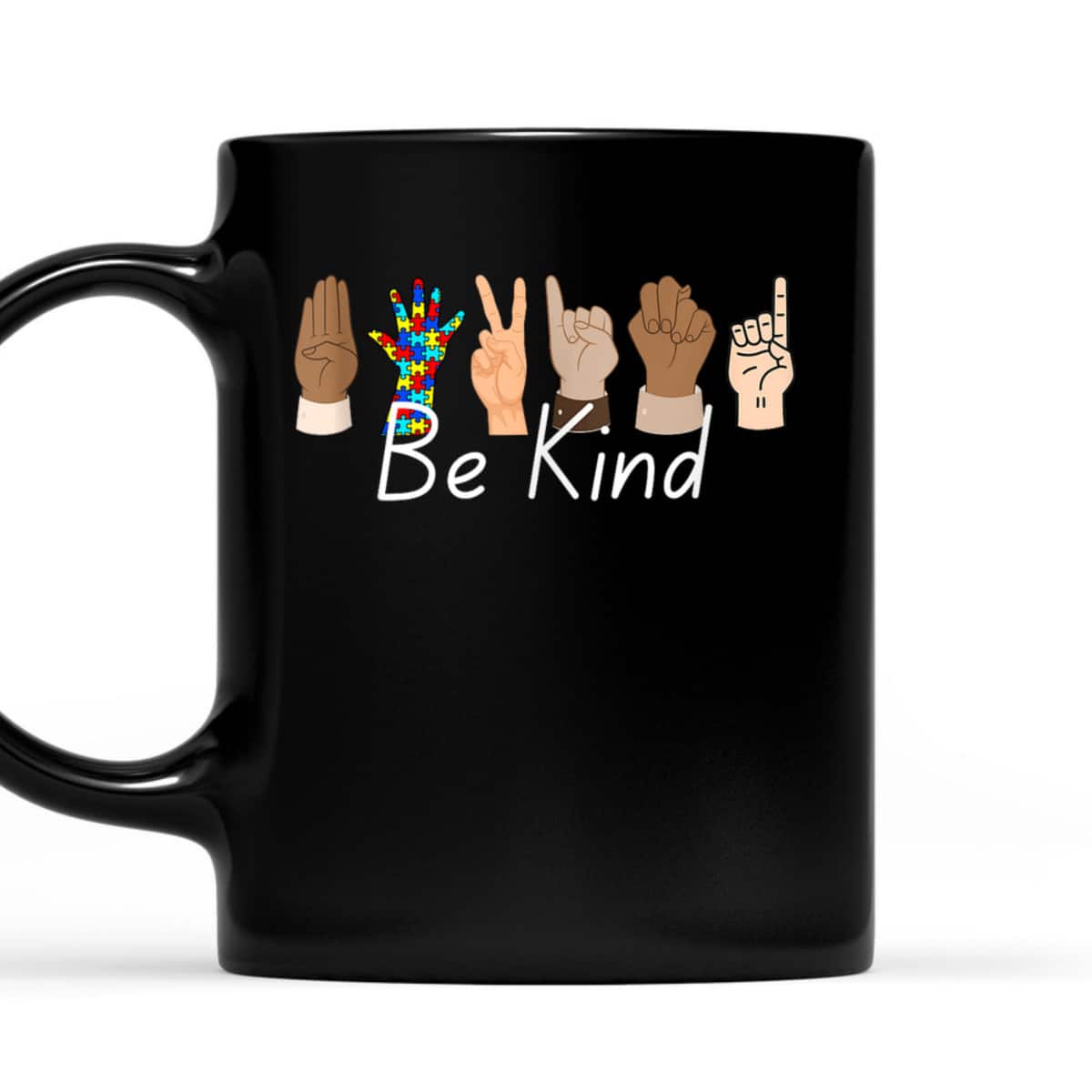Hand Talking Teachers Interpreter ASL Sign Language Be Kind T-Shirt