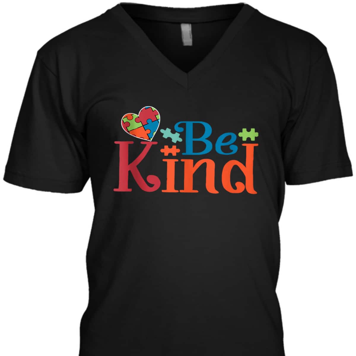 Be Kind Autism Autistic Genetics Diagnosis Typography Gift S T-Shirt