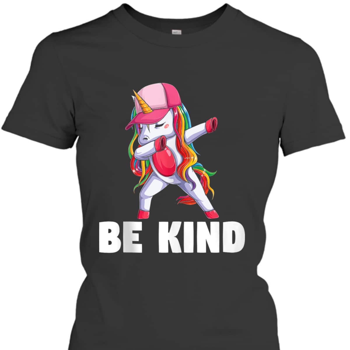 Girls Unicorn Kids Be Kind Kindness T-Shirt