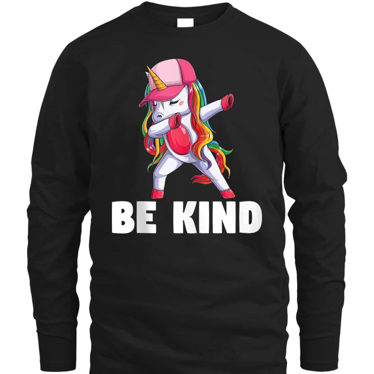 Girls Unicorn Kids Be Kind Kindness T-Shirt