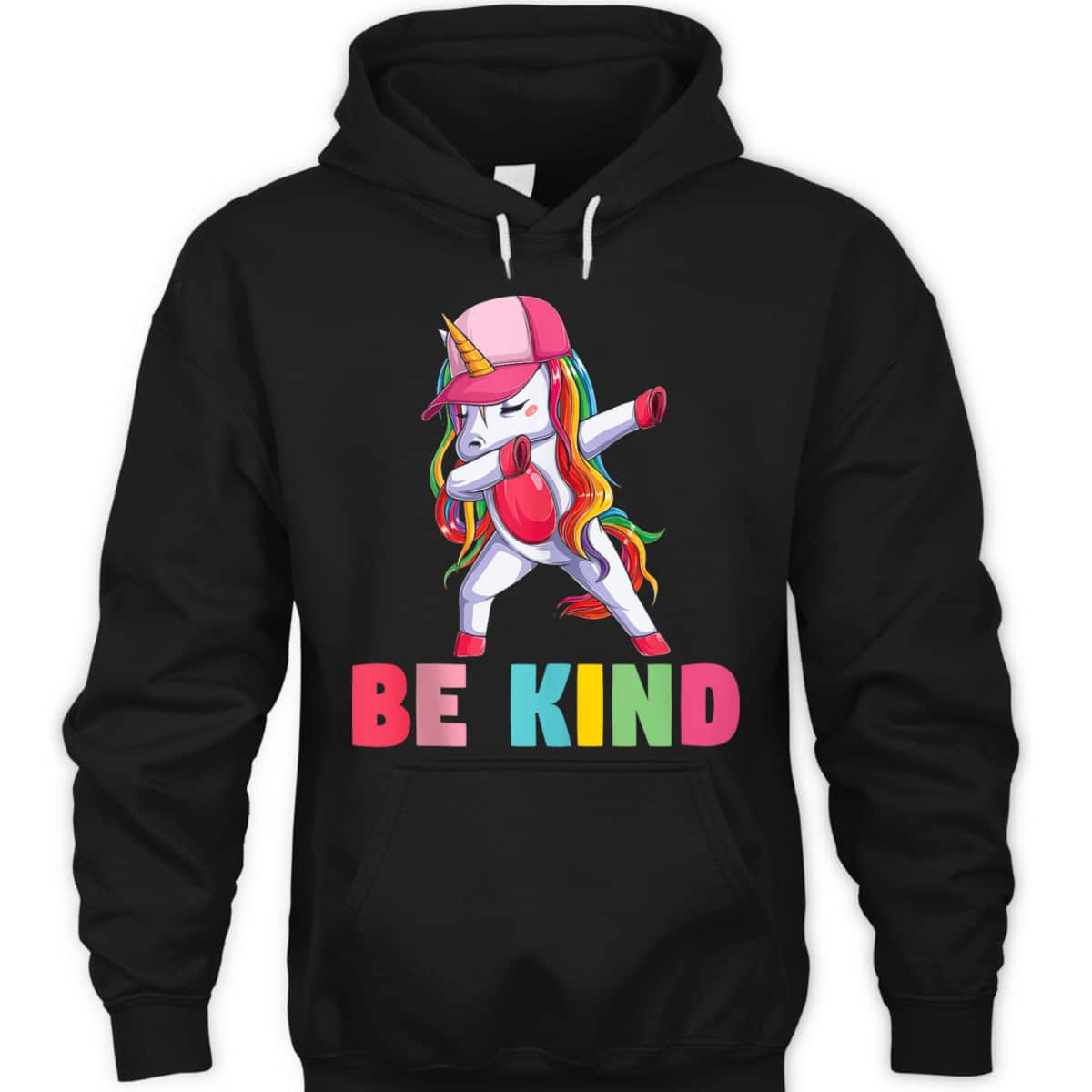 Girls Unicorn Kindness Be Kind Kids T-Shirt