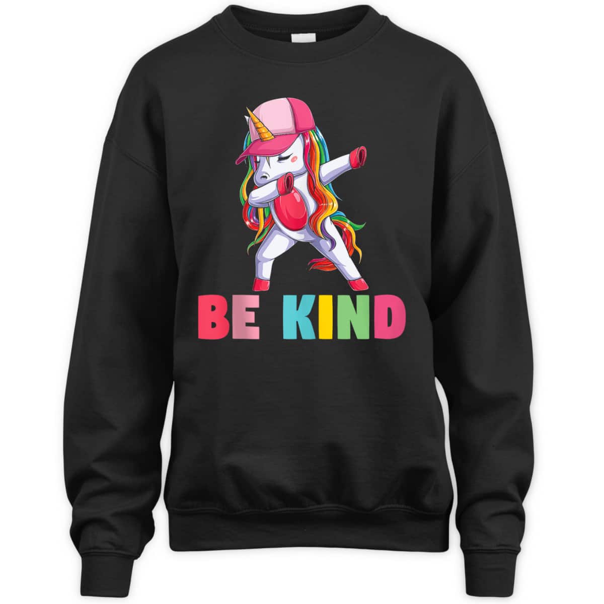 Girls Unicorn Kindness Be Kind Kids T-Shirt Girls Unicorn Kindness Be Kind Kids T-Shirt