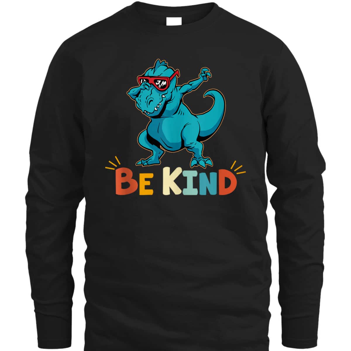 Boys Dino Kindness Be Kind Kids T-Shirt Boys Dino Kindness Be Kind Kids T-Shirt