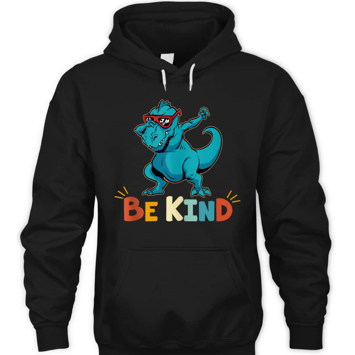 Boys Dino Kindness Be Kind Kids T-Shirt Boys Dino Kindness Be Kind Kids T-Shirt
