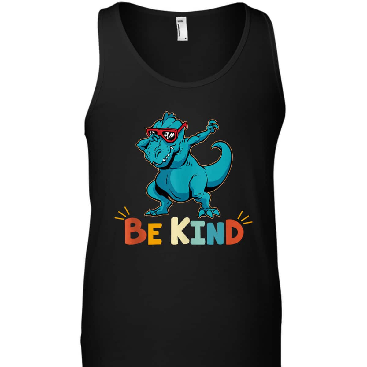 Boys Dino Kindness Be Kind Kids T-Shirt