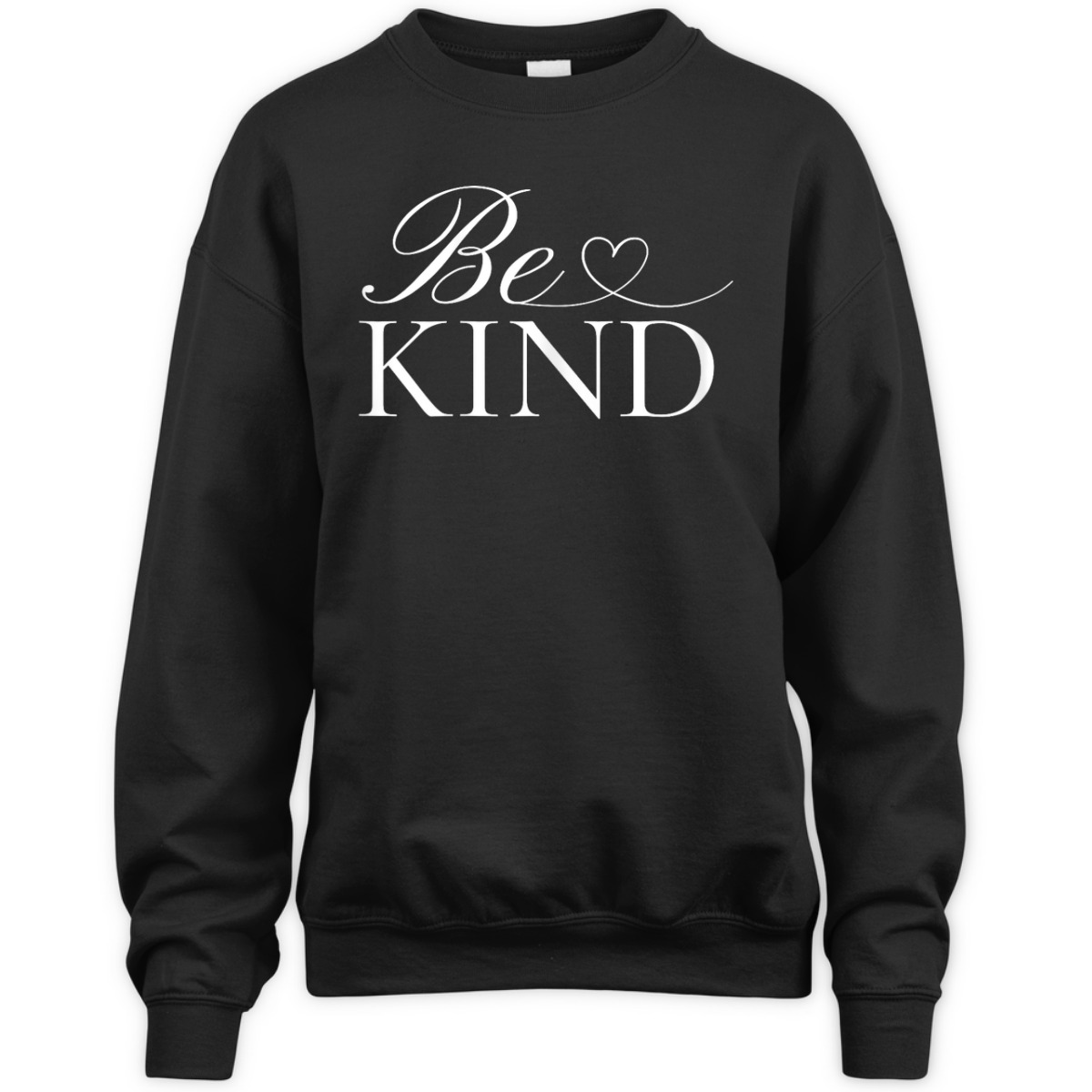 Womens Be Kind - Amazing Inspirational Cute Graphic T-Shirt