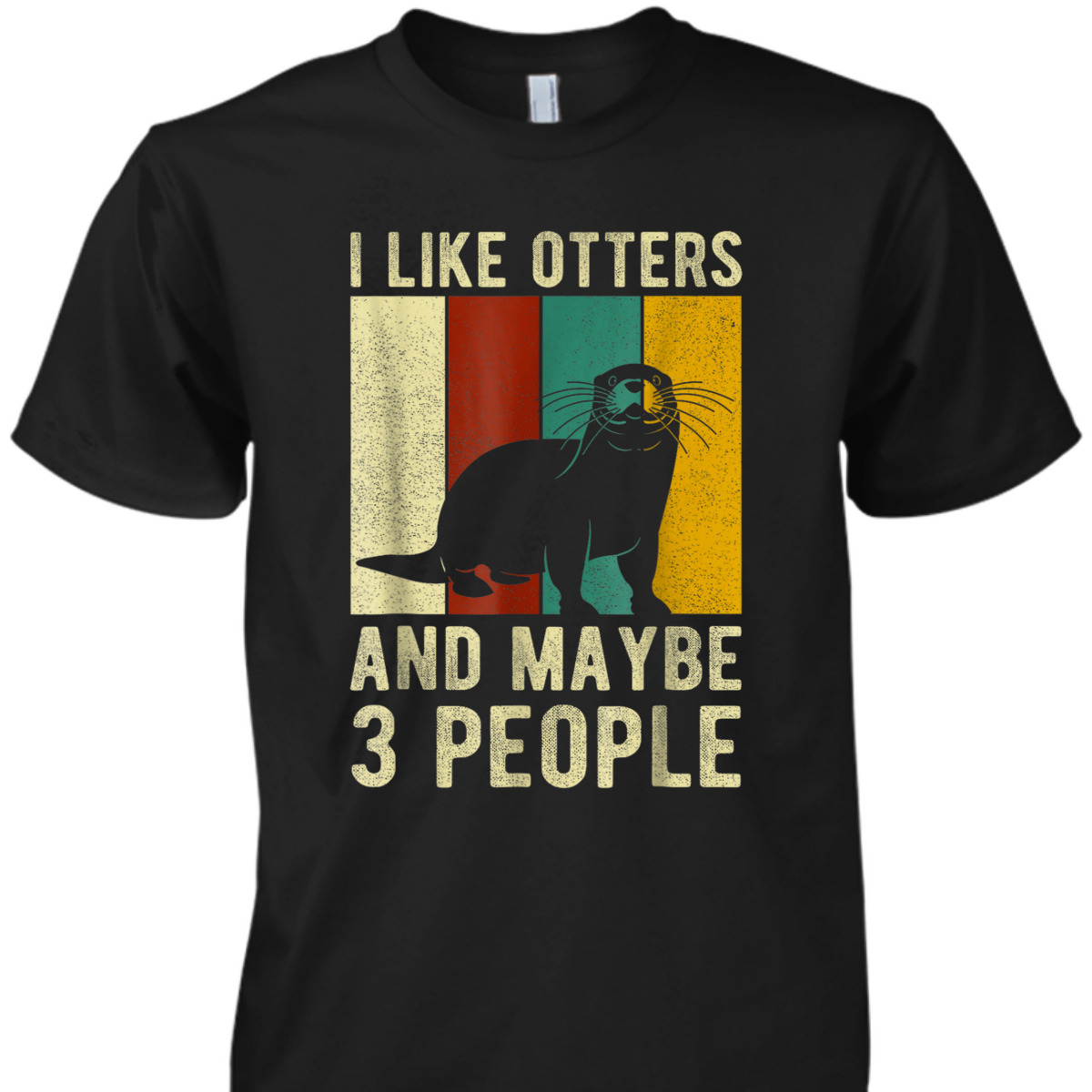 Cool Otter For Boys Girls Men Kids Vintage Sea Otter Lover T-Shirt