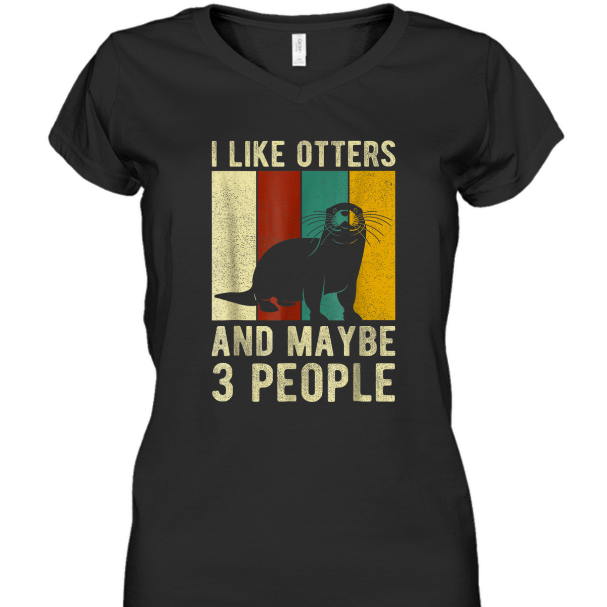 Cool Otter For Boys Girls Men Kids Vintage Sea Otter Lover T-Shirt