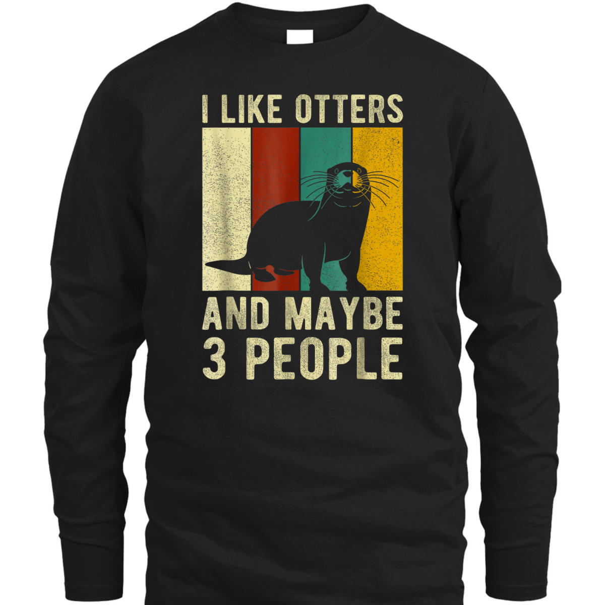 Cool Otter For Boys Girls Men Kids Vintage Sea Otter Lover T-Shirt Cool Otter For Boys Girls Men Kids Vintage Sea Otter Lover T-Shirt