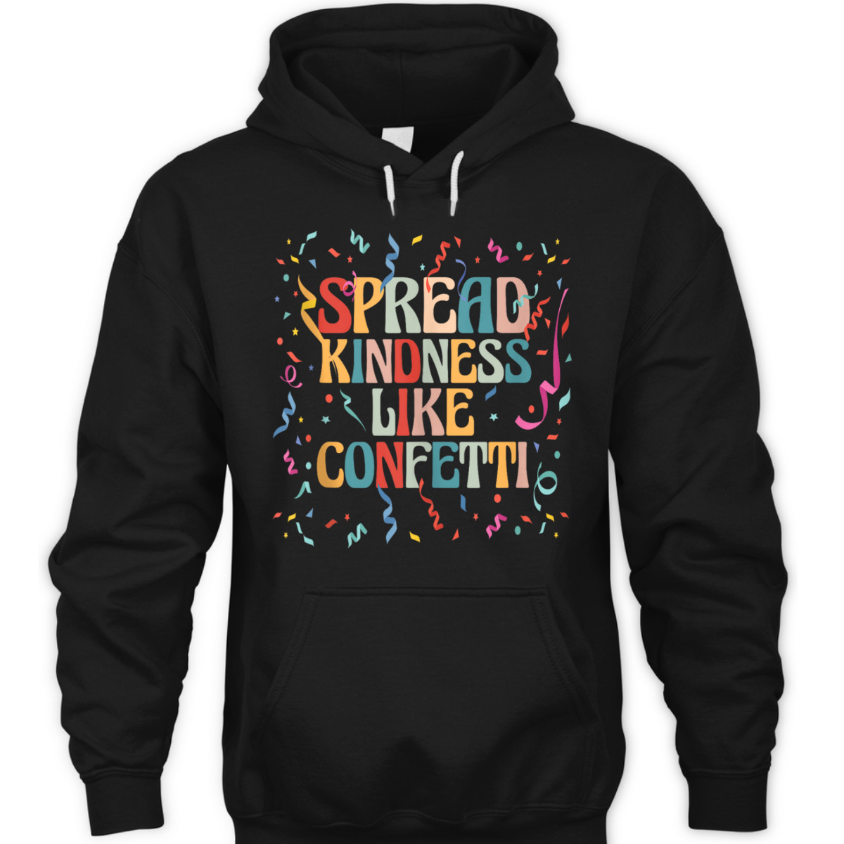 Girls Summer Spread Kindness Like Confetti Be Kind T-Shirt Girls Summer Spread Kindness Like Confetti Be Kind T-Shirt
