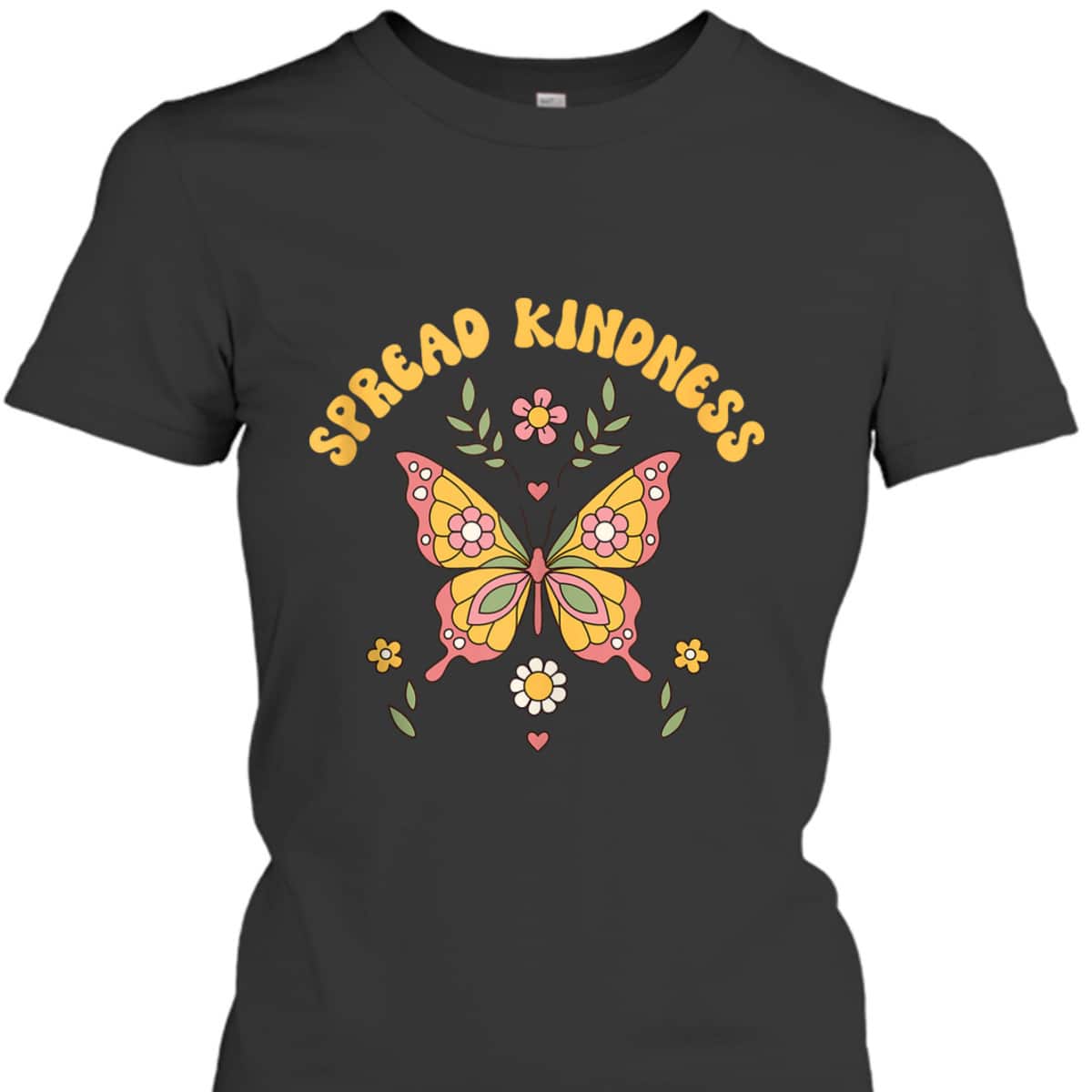 Girls Spread Kindness Be Kind T-Shirt