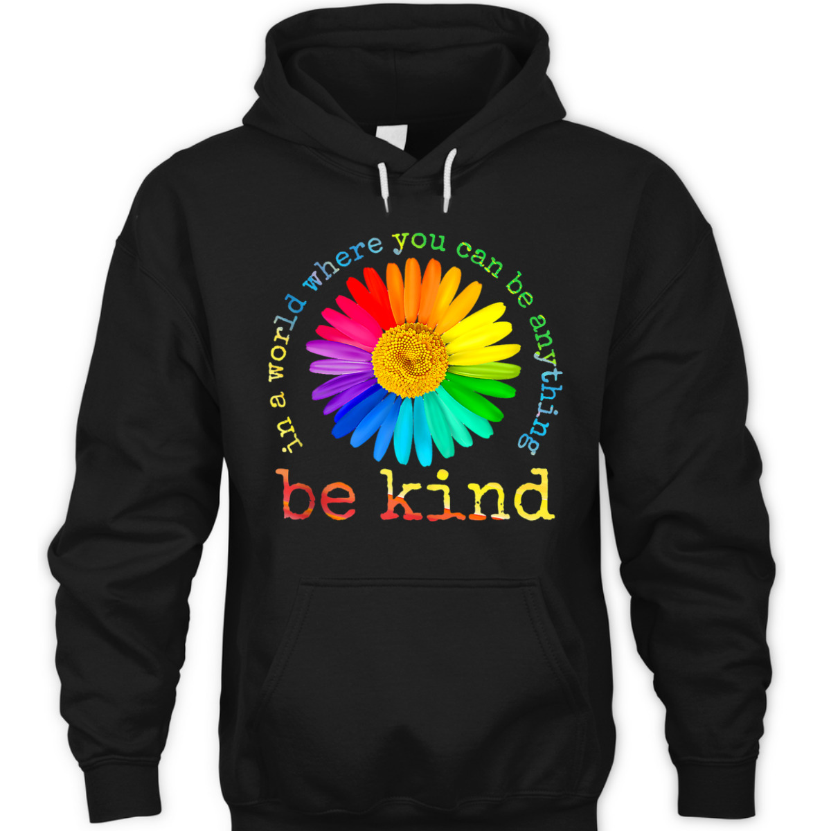 Be Kind Daisy Flower Rainbow LGBT Gay Lesbian Pride T-Shirt Be Kind Daisy Flower Rainbow LGBT Gay Lesbian Pride T-Shirt