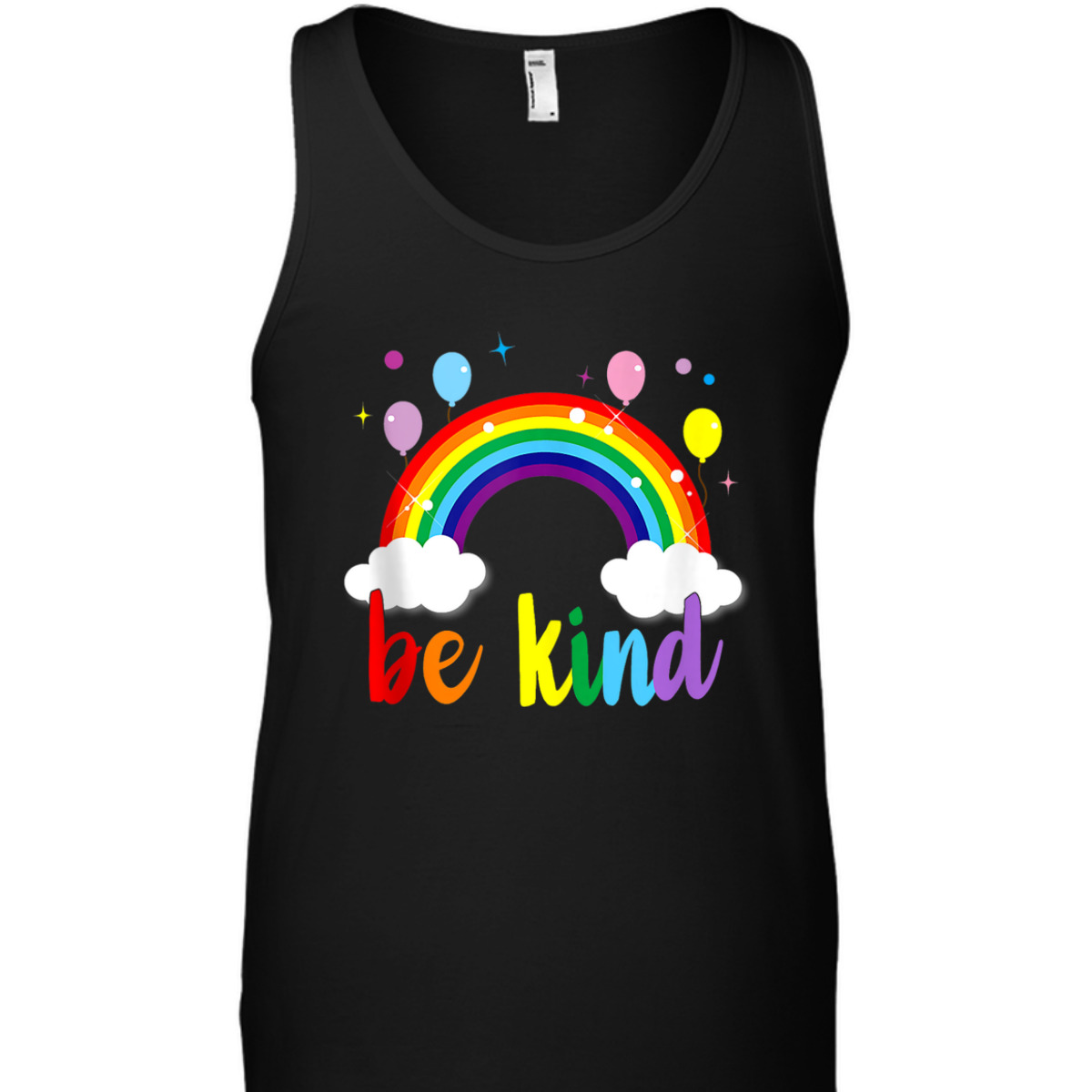 LGBT Be Kind Gay Pride LGBT Ally Rainbow Flag Retro Vintage T-Shirt