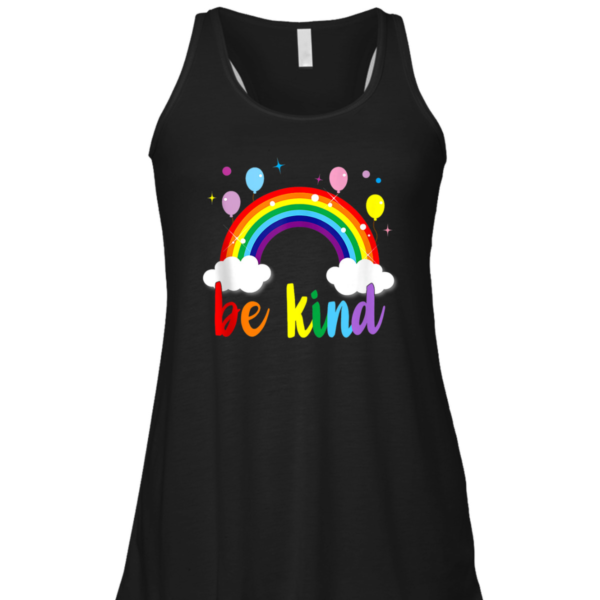 LGBT Be Kind Gay Pride LGBT Ally Rainbow Flag Retro Vintage T-Shirt