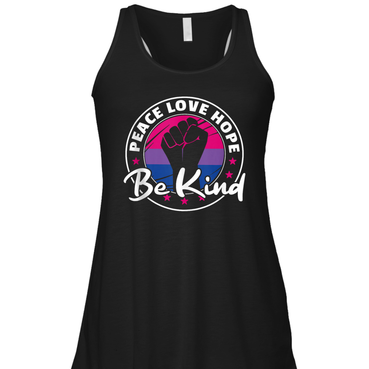 Bi Flag Pride Lgbtq Peace Love Hope Be Kind Pride T-Shirt Bi Flag Pride Lgbtq Peace Love Hope Be Kind Pride T-Shirt