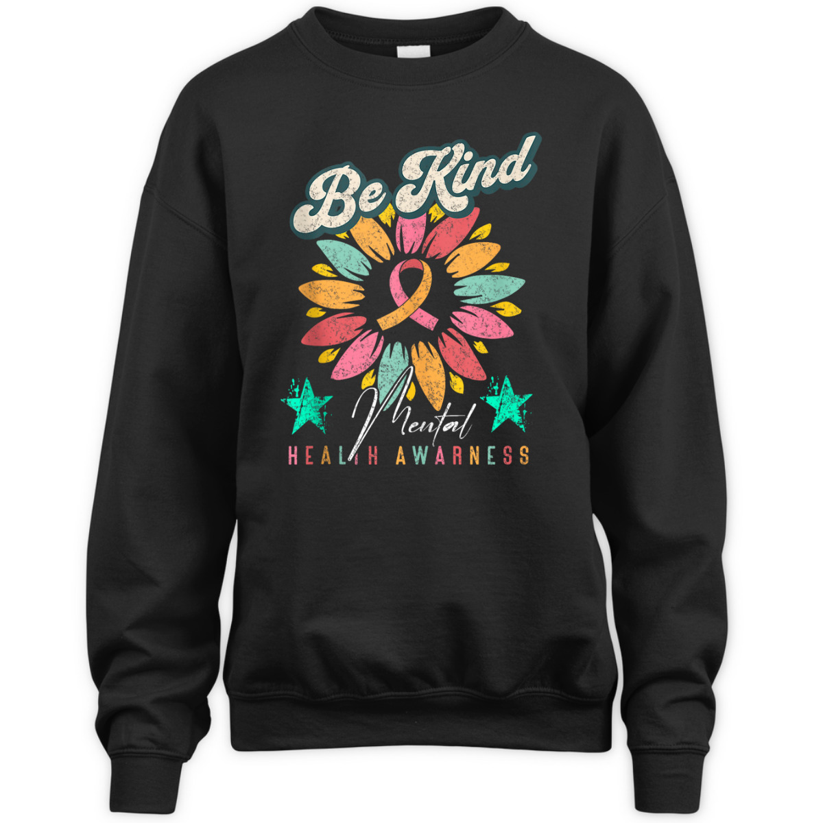 You Matter Kindness Be Kind Groovy Mental Health Awareness T-Shirt