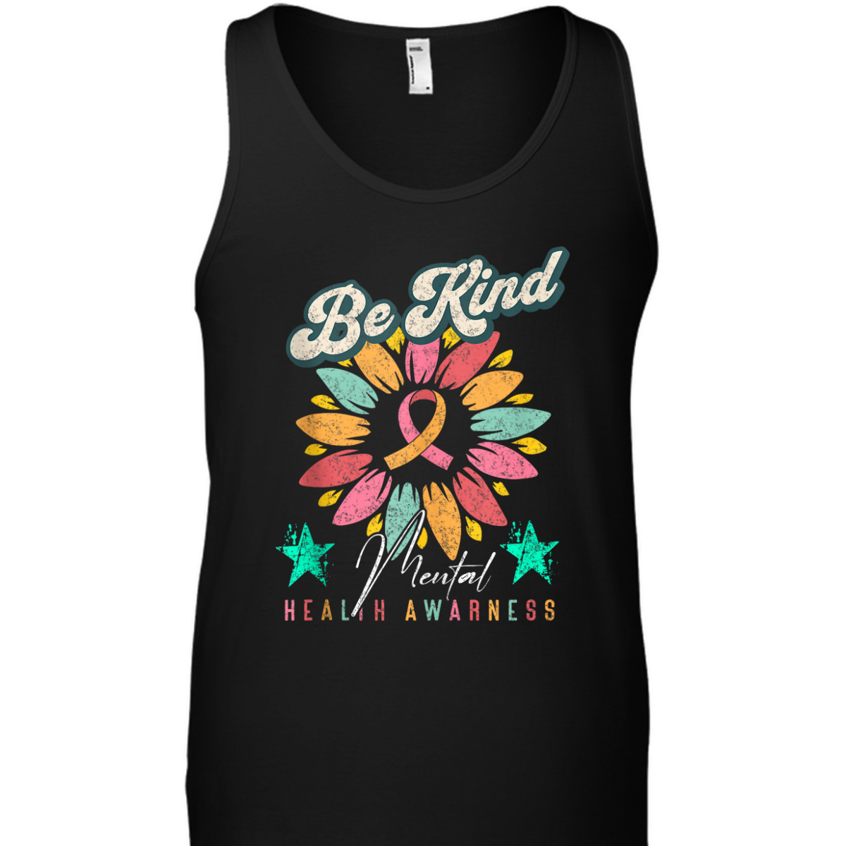 You Matter Kindness Be Kind Groovy Mental Health Awareness T-Shirt
