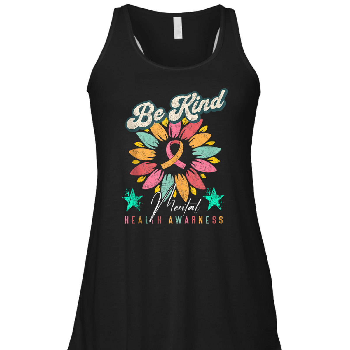 You Matter Kindness Be Kind Groovy Mental Health Awareness T-Shirt