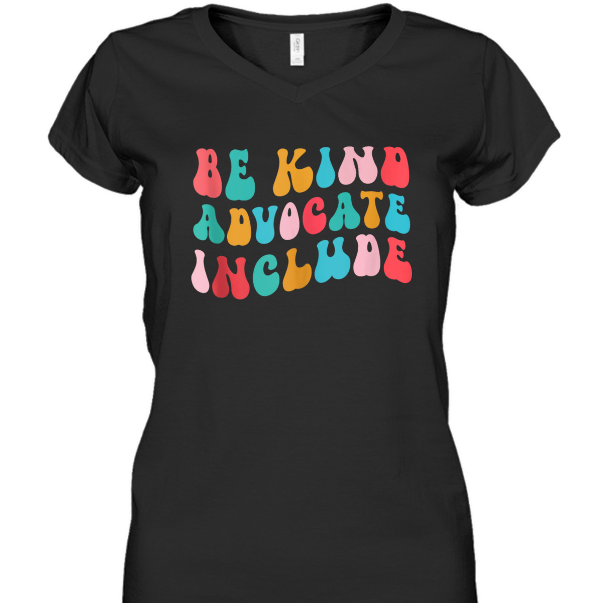 Be Kind Advocate Include Groovy Neurodiversity Awareness T-Shirt Be Kind Advocate Include Groovy Neurodiversity Awareness T-Shirt