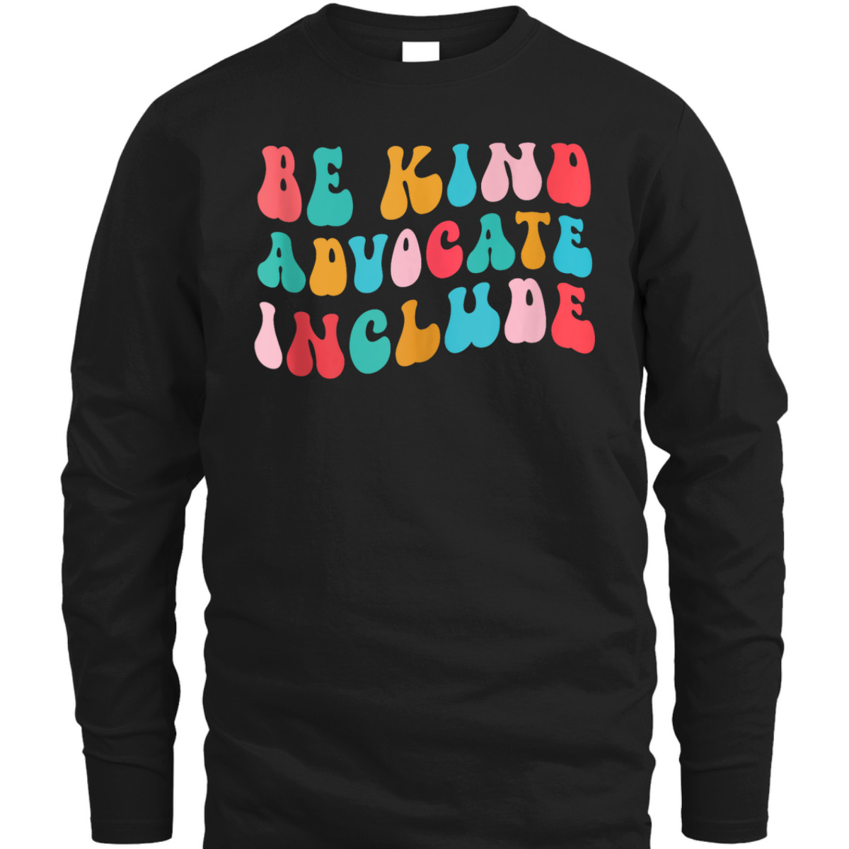Be Kind Advocate Include Groovy Neurodiversity Awareness T-Shirt