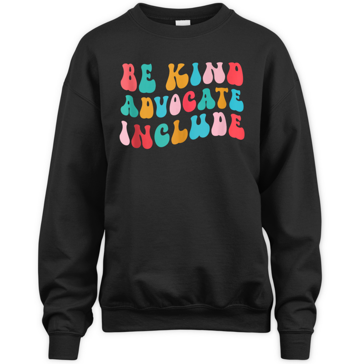 Be Kind Advocate Include Groovy Neurodiversity Awareness T-Shirt
