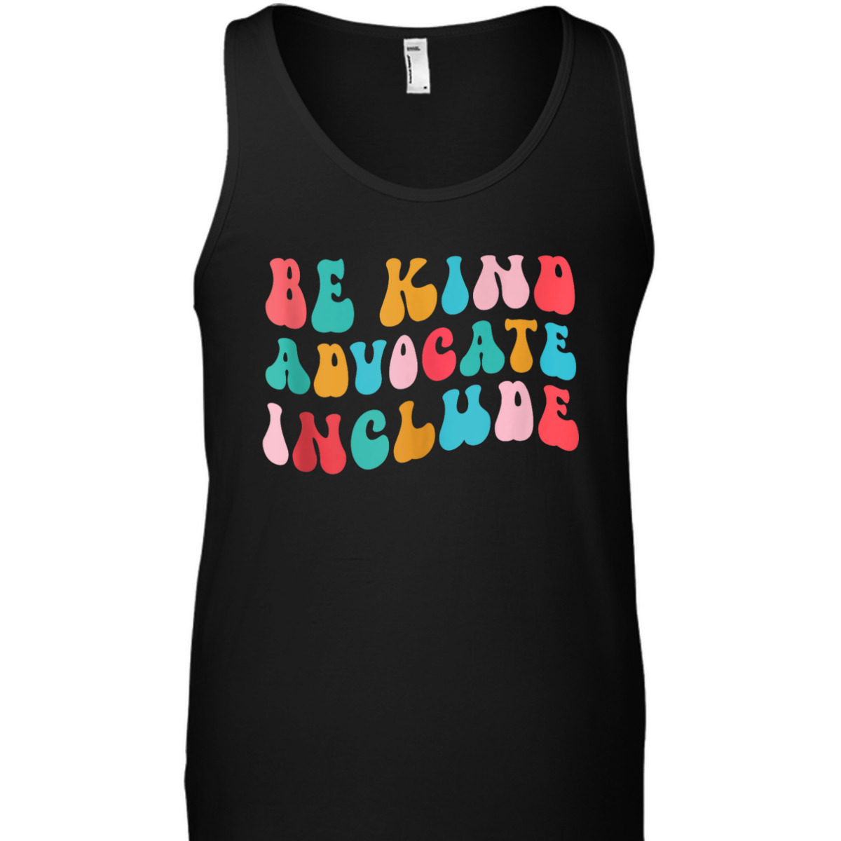Be Kind Advocate Include Groovy Neurodiversity Awareness T-Shirt