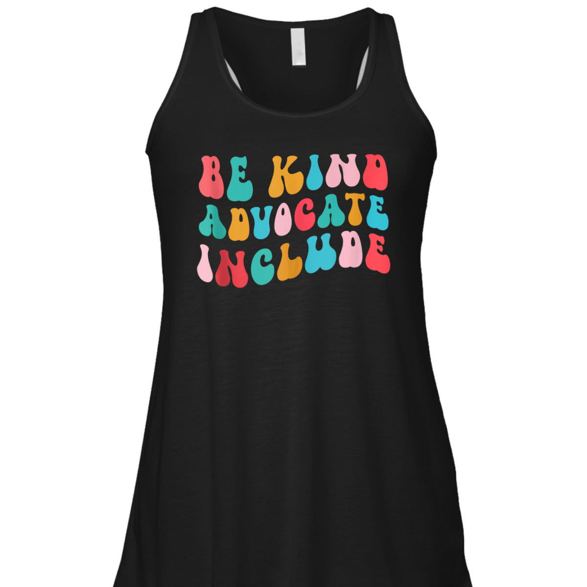 Be Kind Advocate Include Groovy Neurodiversity Awareness T-Shirt Be Kind Advocate Include Groovy Neurodiversity Awareness T-Shirt