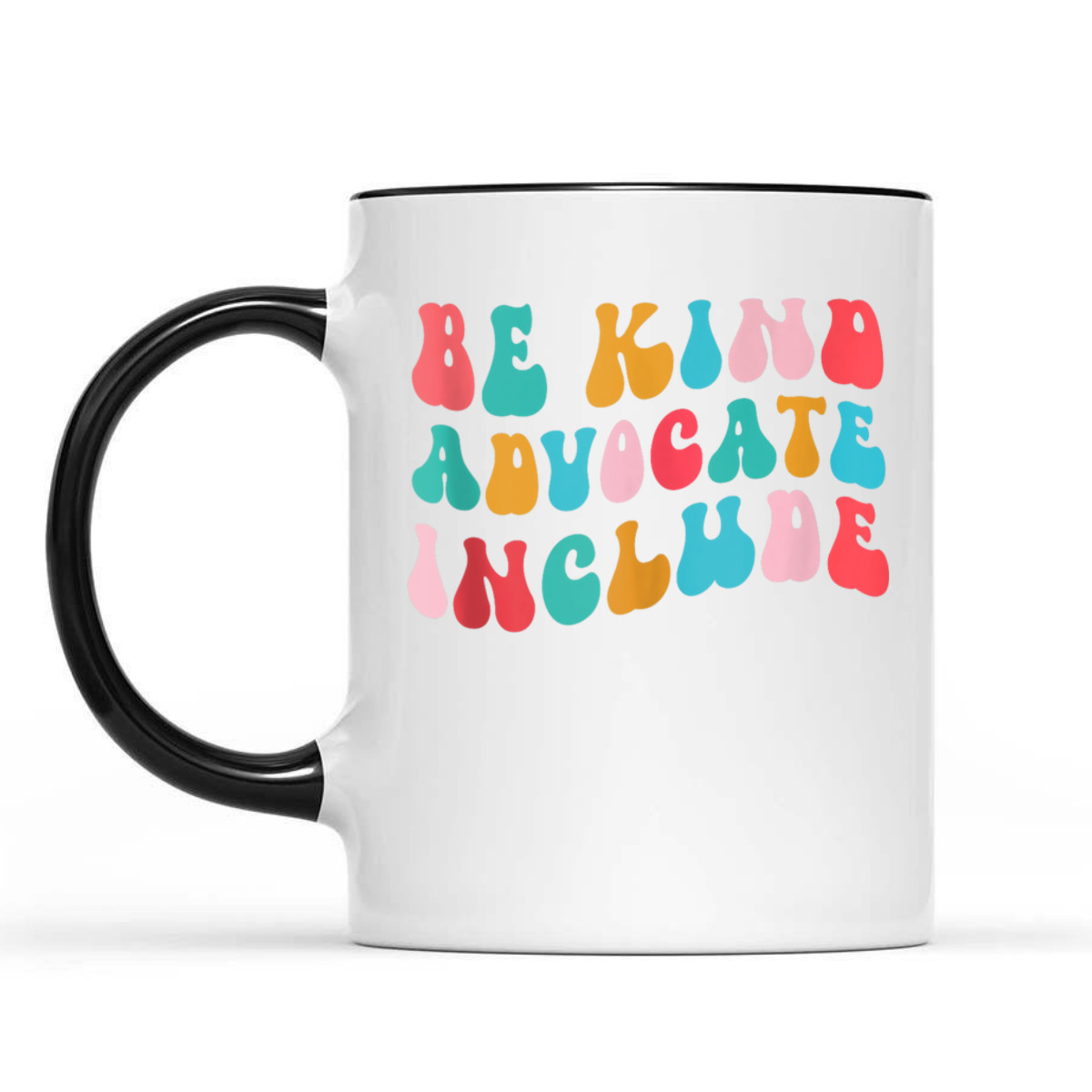 Be Kind Advocate Include Groovy Neurodiversity Awareness T-Shirt Be Kind Advocate Include Groovy Neurodiversity Awareness T-Shirt